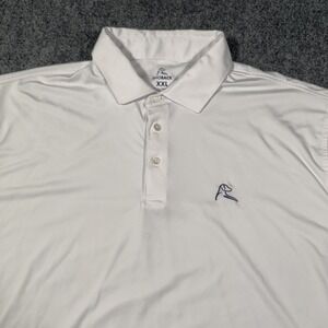 Rhoback Ball‎ Boy Performance Polo Shirt Mens XXL Short Sleeve White